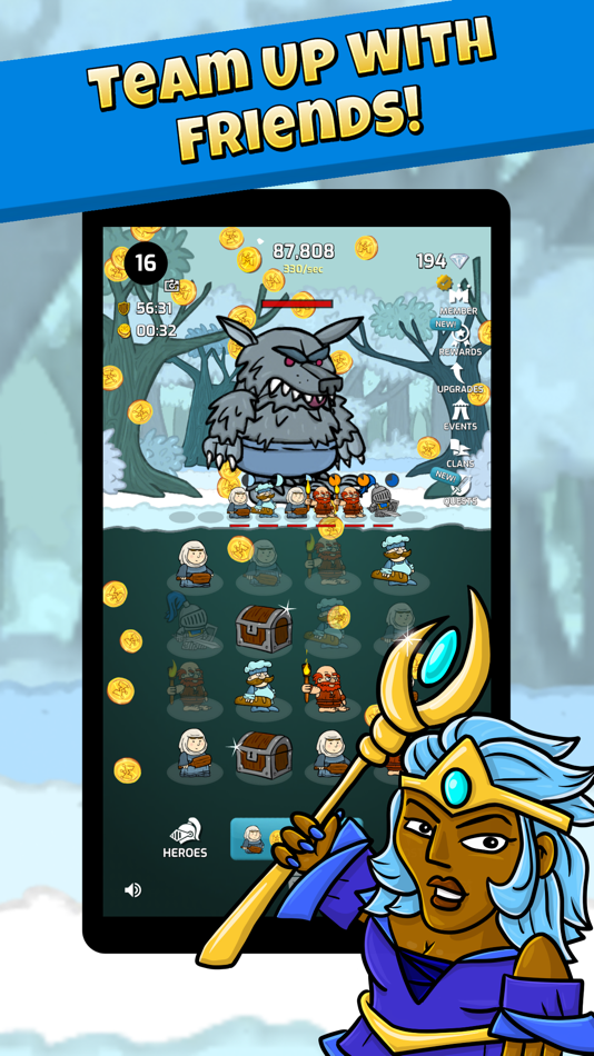 #3. Merge Wars: Best Idle Game Inc (iOS) 由: Ezone.com