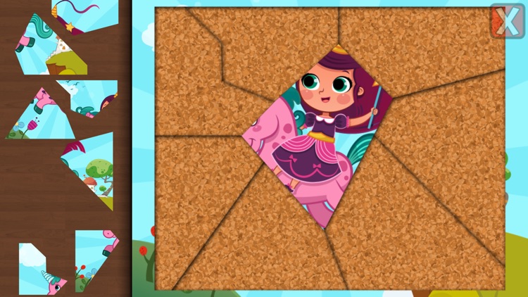 Fairy Tales Puzzles for Kids screenshot-3
