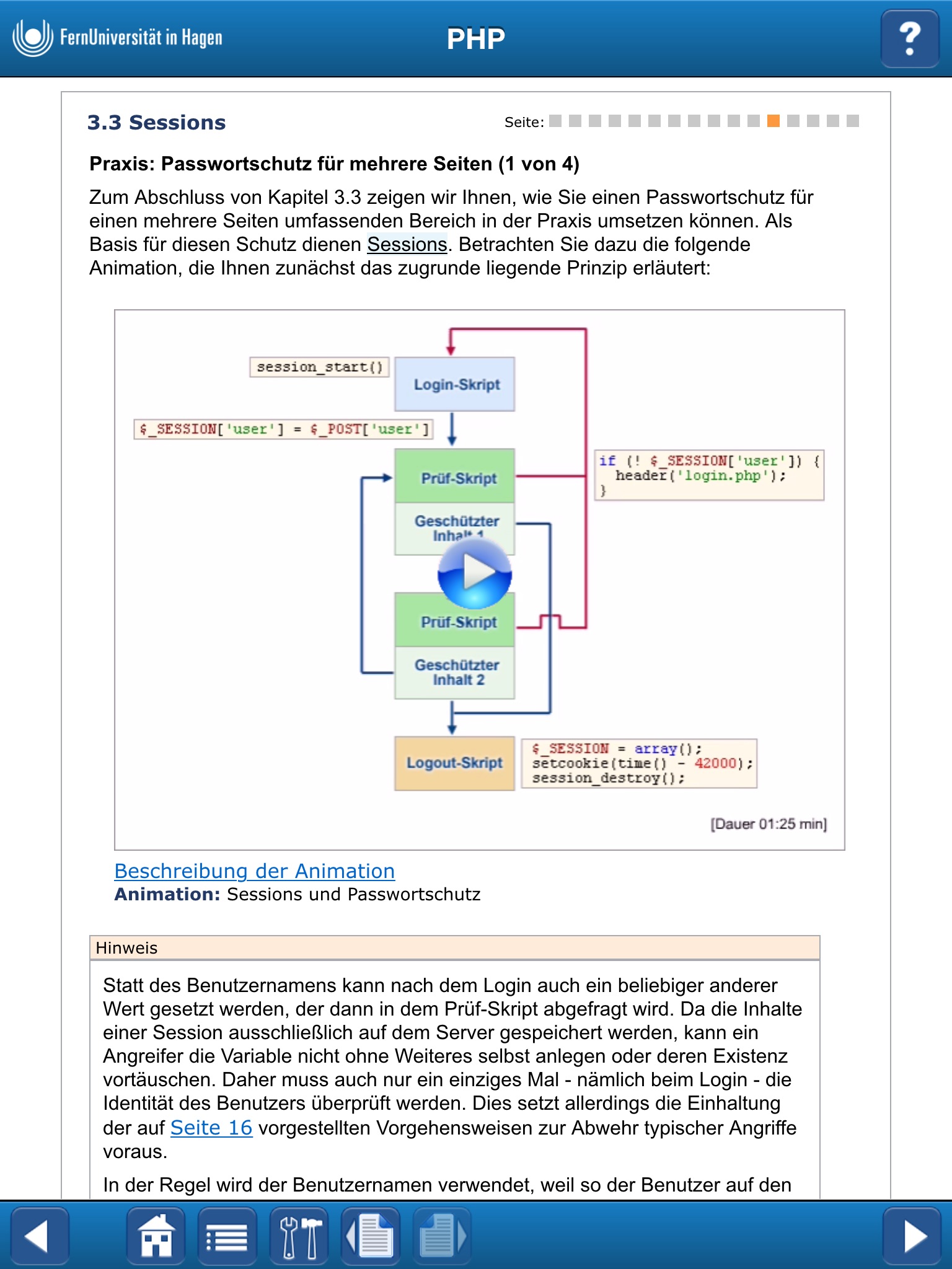 PHP Kurs screenshot 2