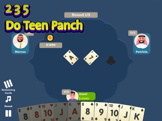 Screenshot #6 pour Do Teen Panch - 235 Card Game