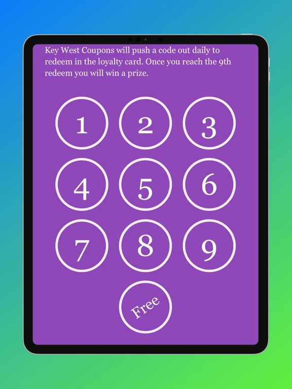 Key West Coupons iPad screenshot 6 - Travel app