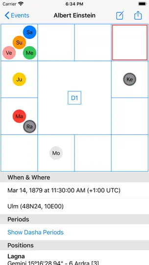 Capture d'écran de Jyotish Computer sur iPhone 2