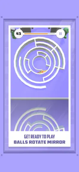 Game screenshot Balls Rotate Mirror Maze mod apk