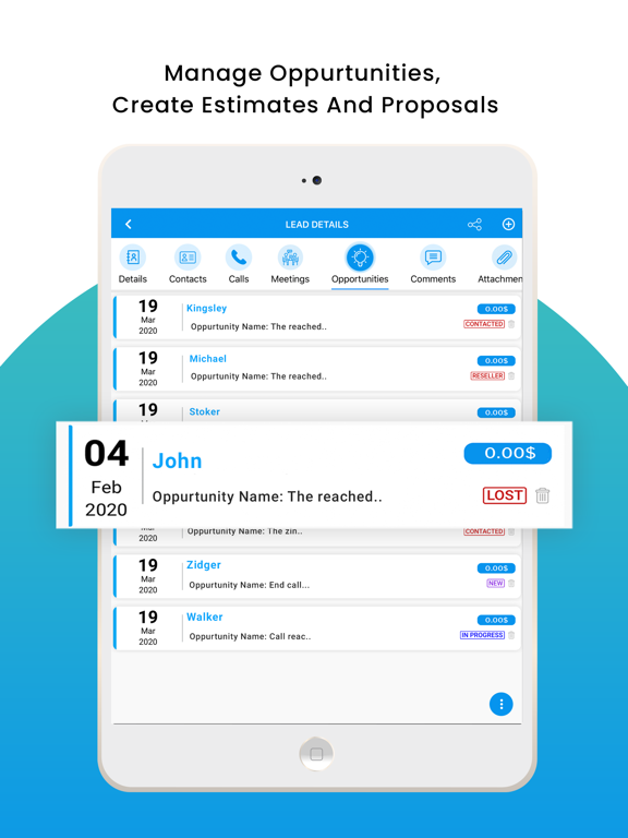 Utiliko iPad screenshot 4 - Business app