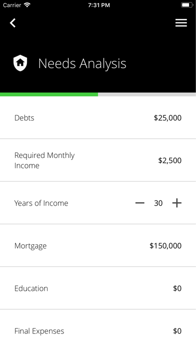 Easy Life Insurance Quotes Screenshot