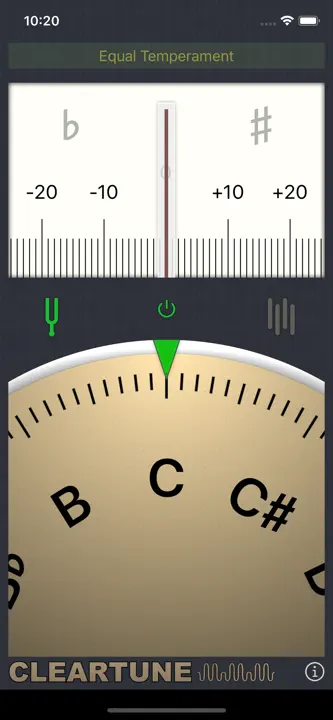 Cleartuneのスクリーンショット（1/2）