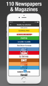 Canada Press screenshot
