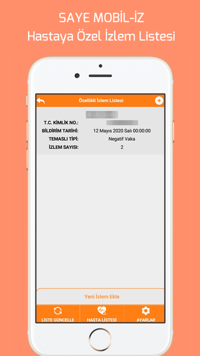 Sâye Mobil-İz Screenshot