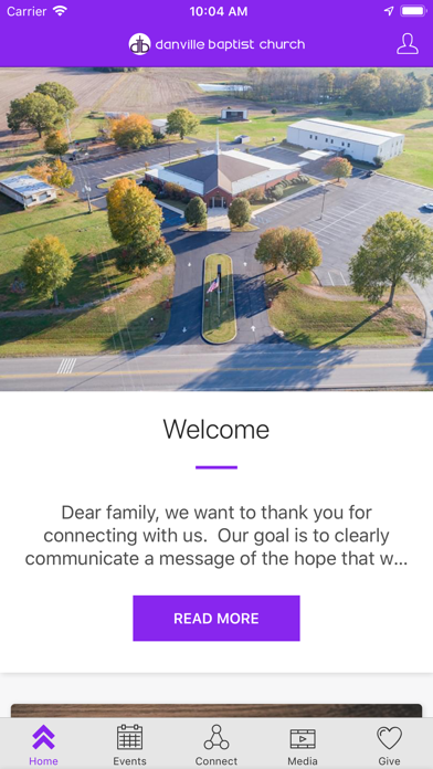 Danville Baptist Church Screenshot