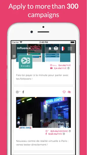 Influence4You screenshot 1
