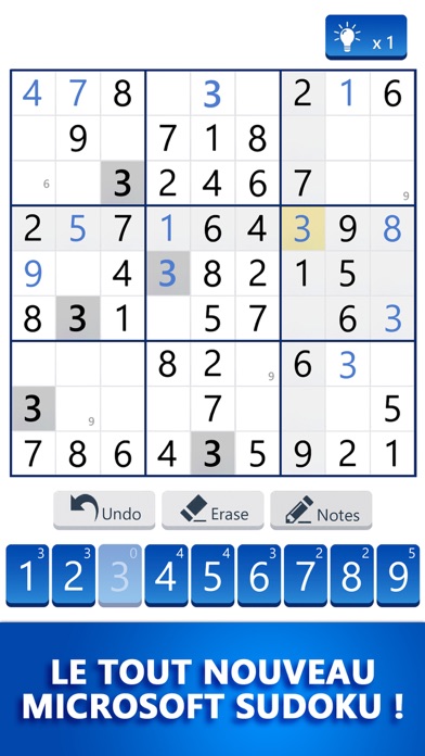 Screenshot #1 pour Microsoft Sudoku