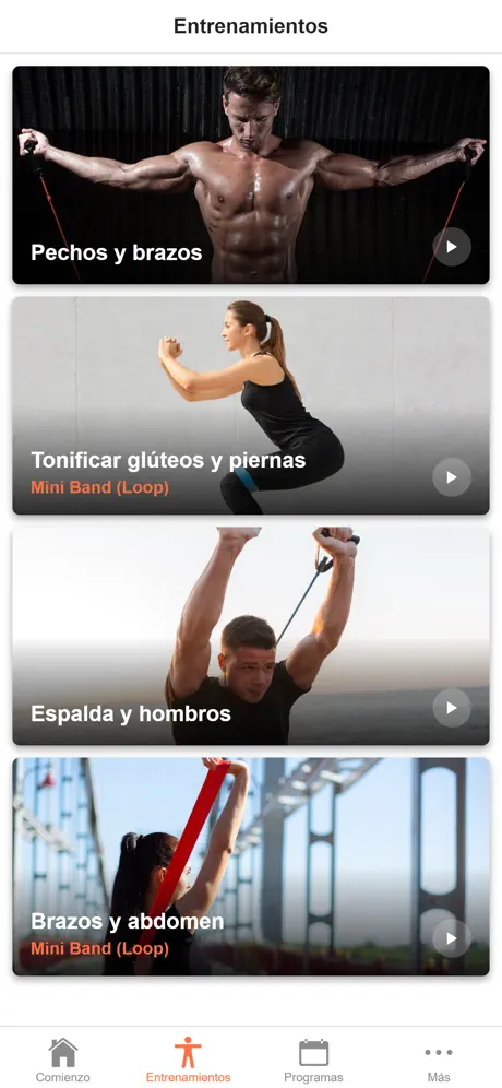 Ejercicios con banda elástica