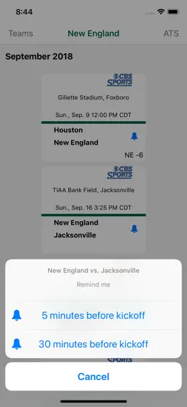 Game screenshot Pro Football Schedule & Scores apk
