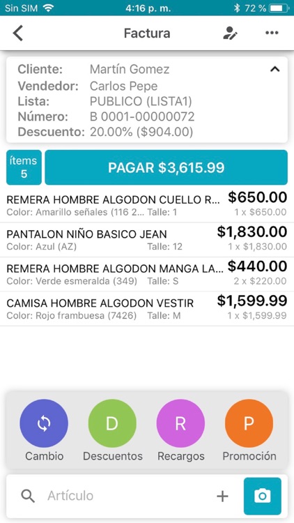 Factura zMobile screenshot-3