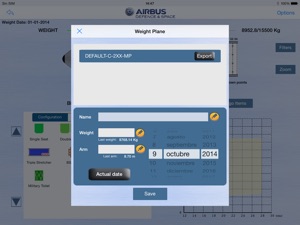 Airbus DS Weight & Balance screenshot #4 for iPad