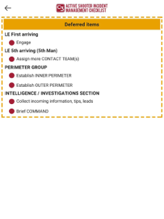 ASIM Checklist screenshot 7