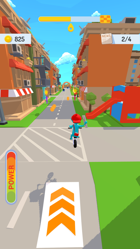#5. Paper Throw! (iOS) 由: Nomadic Bear Games