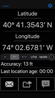 my gps coordinates iphone screenshot 2