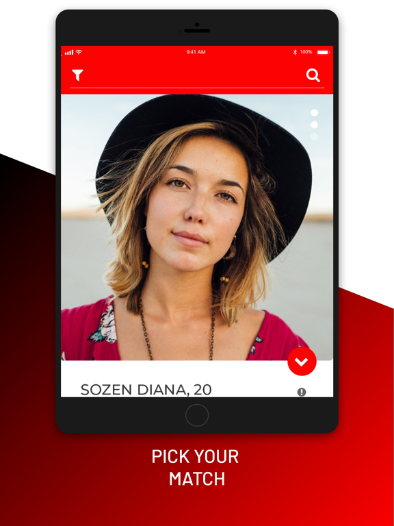 Cupid Love App iPad screenshot 4 - Social Networking app