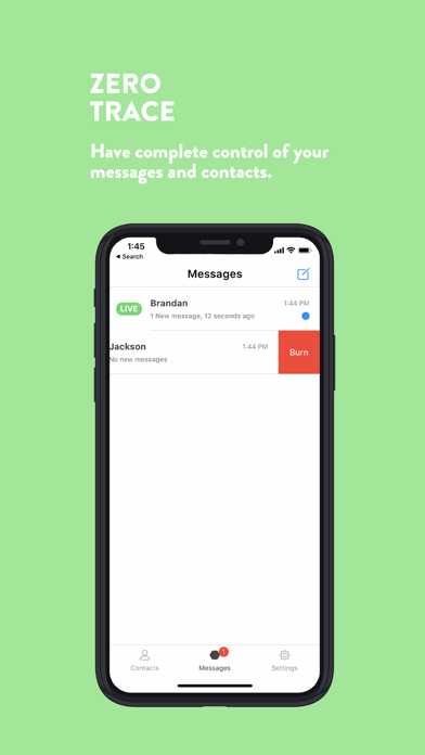 Zero Messenger screenshot 3