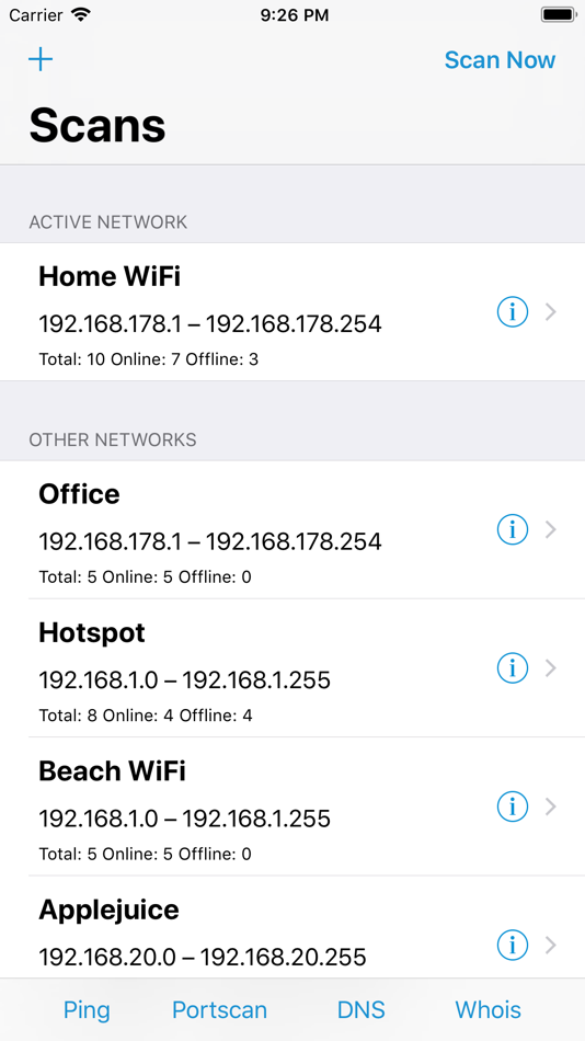 Network Radar - 2.4 - (iOS)