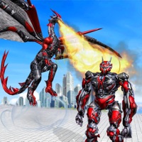 fliegend Drachen Robot Krieger apk