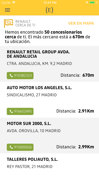 Espacio Empleados Renault Screenshot