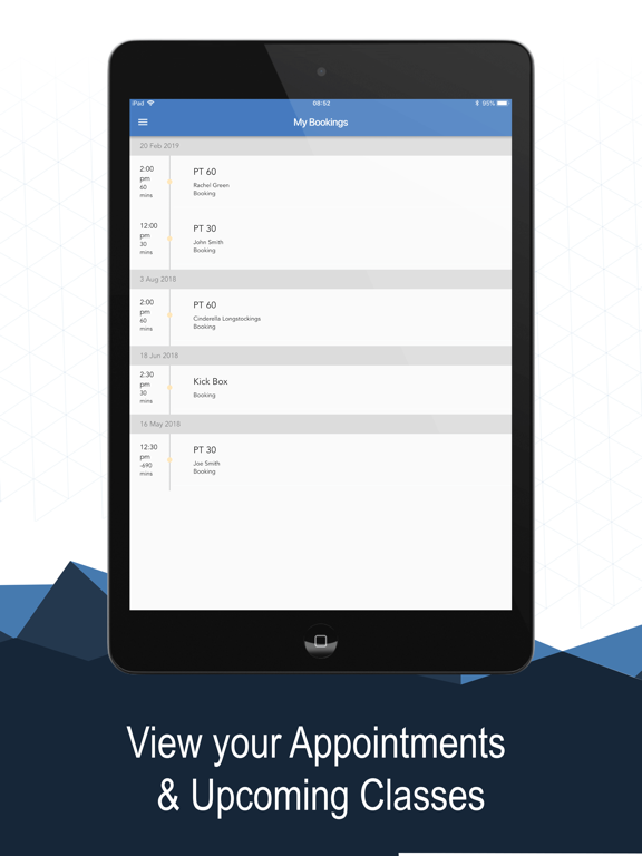 Staff App for GymMaster iPad screenshot