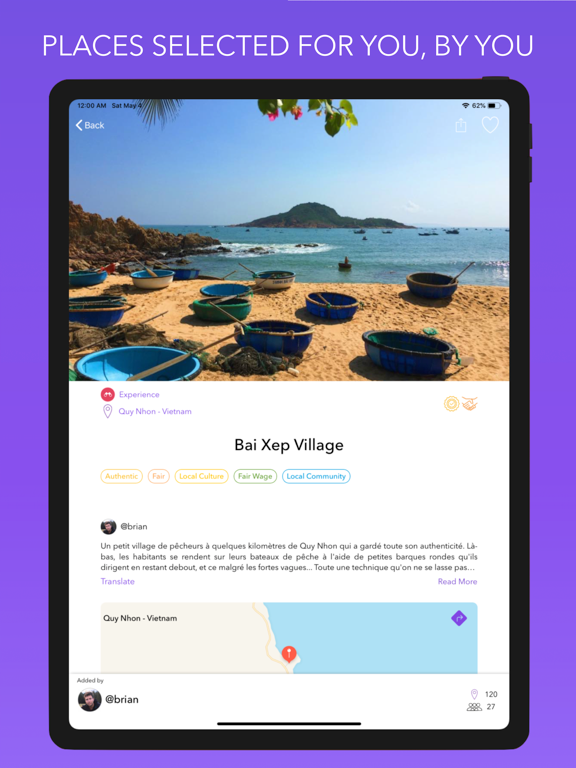FairTrip - Travel Guide iPad screenshot 2 - Travel app