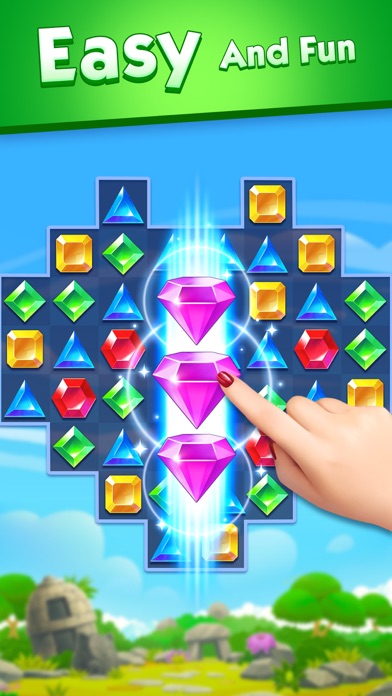 Screenshot #1 pour Jewel World - Match 3 Games