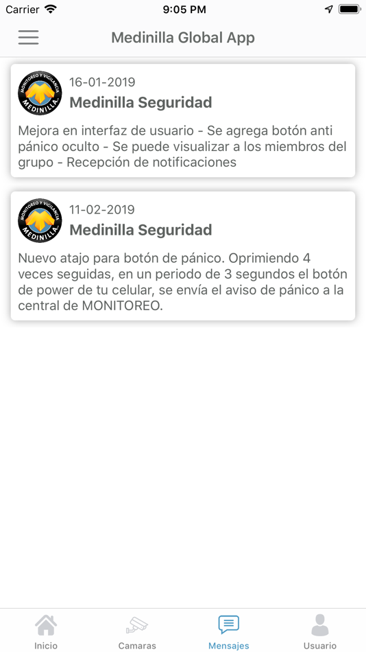#2. Medinilla Global App (iOS) 由: Medinilla Seguridad