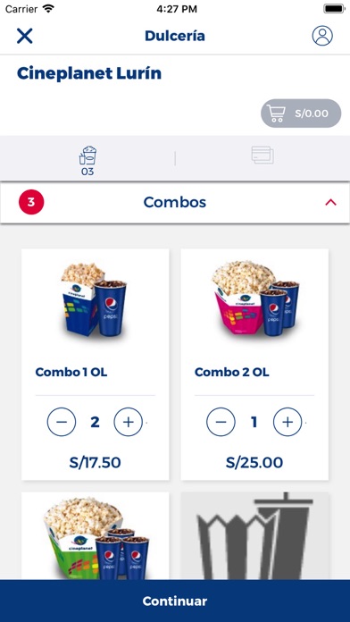 Cineplanet Perú Screenshot