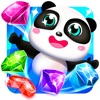 Icon Panda Gems - Match 3 Game