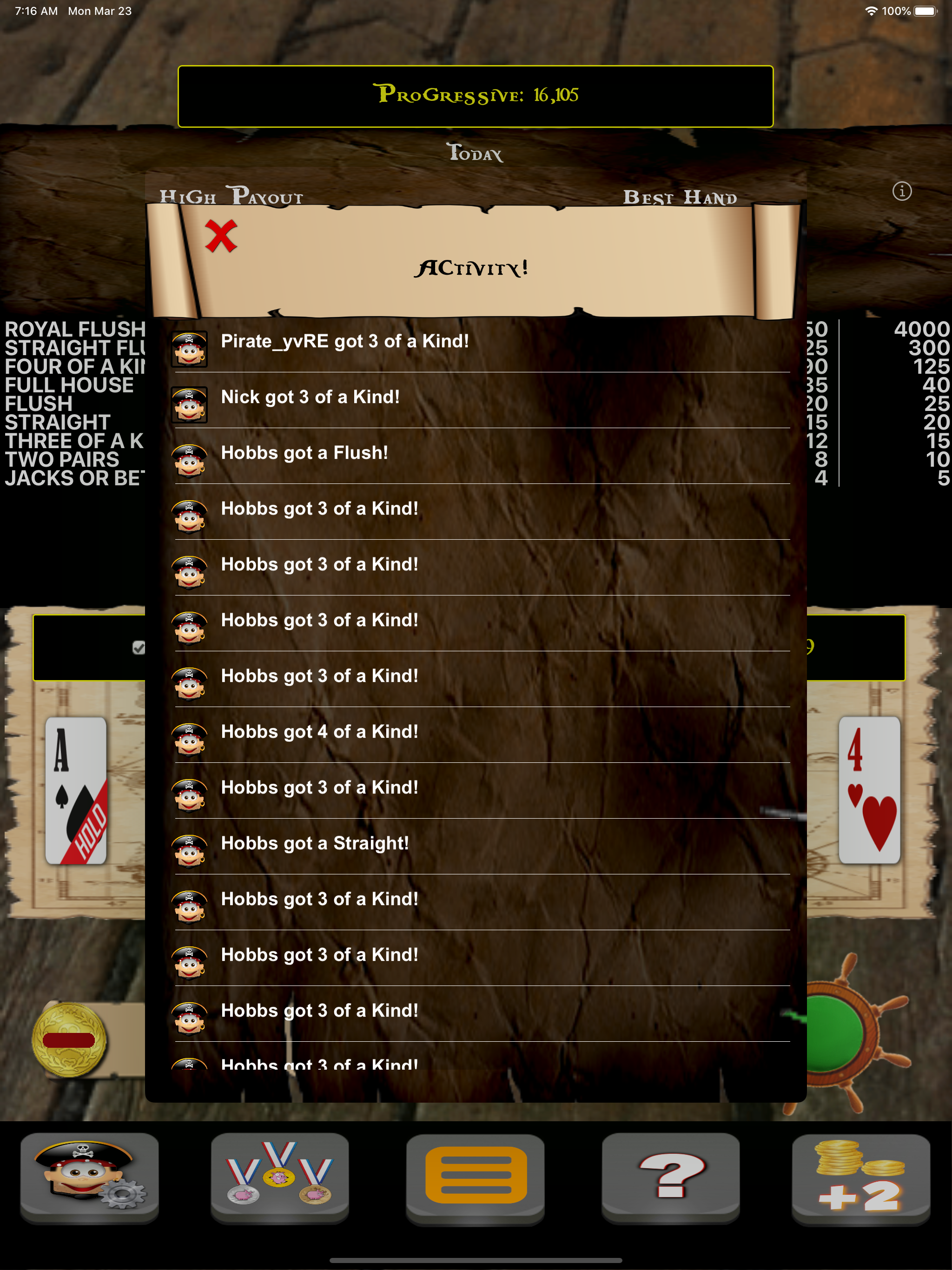 Pirate Poker!