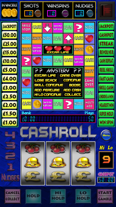 CashRoll Pub Fruit Machine Screenshot