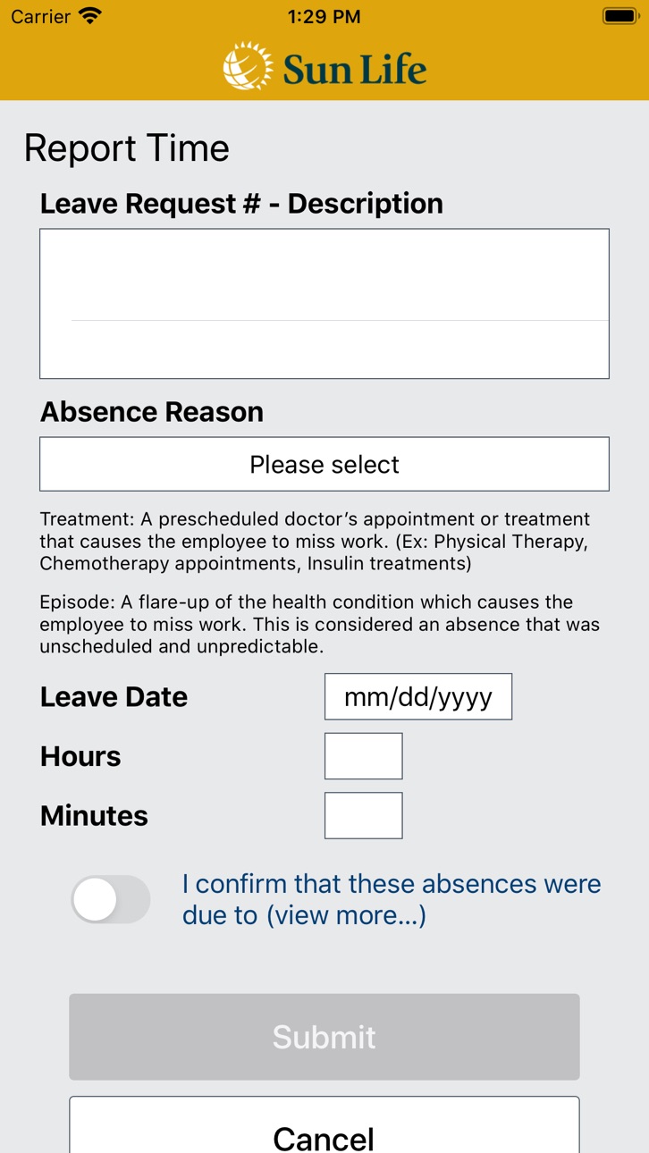 iPhone screenshot