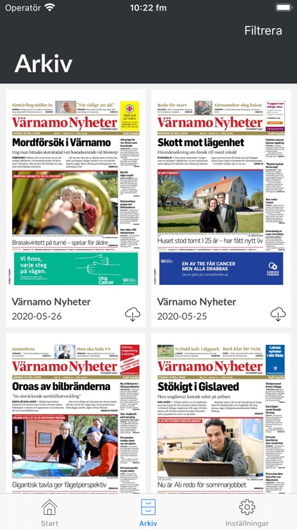 Värnamo Nyheter e-tidning