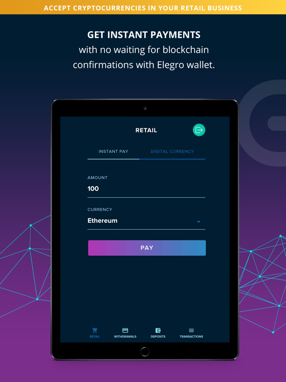 Screenshot #4 pour Elegro Retail PoS App