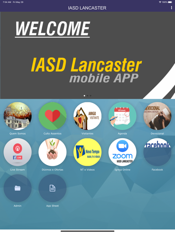 IASD Lancaster iPad screenshot 1 - Business app