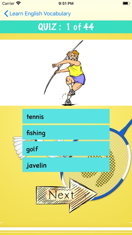 Sports Picture dictionary screenshot-3