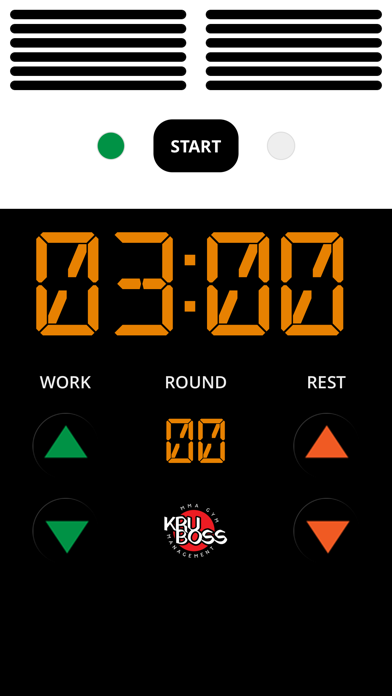 KruBoss Boxing Timer Screenshot