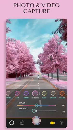 Скриншот Full Spectrum Camera на iPhone 6
