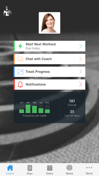 Ash Mullen Fitness Screenshot