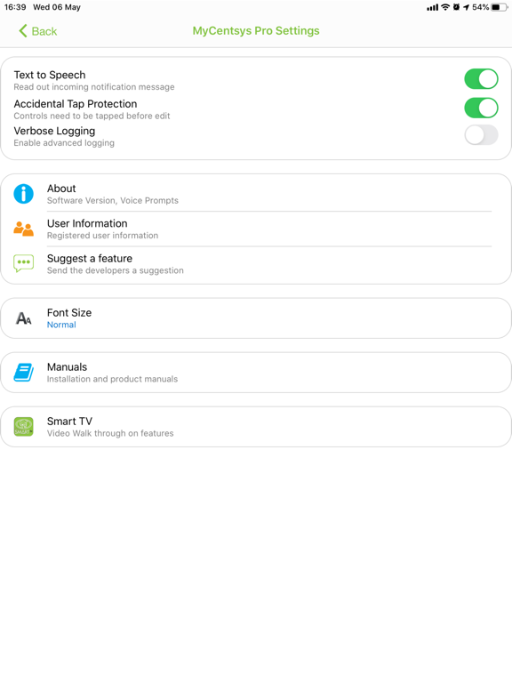 MyCentsys Pro iPad screenshot 8 - Lifestyle app