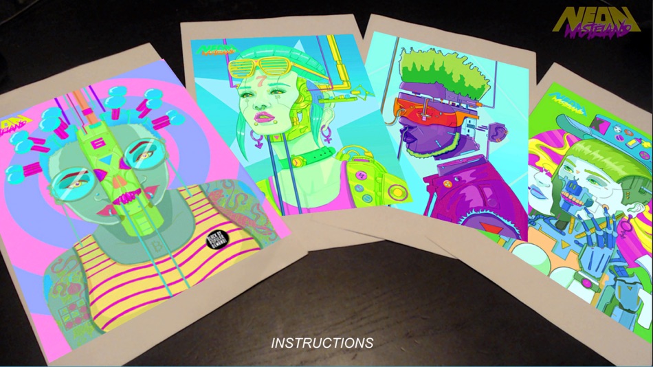 #2. Neon Wasteland (iOS) Podle: Robert Shields