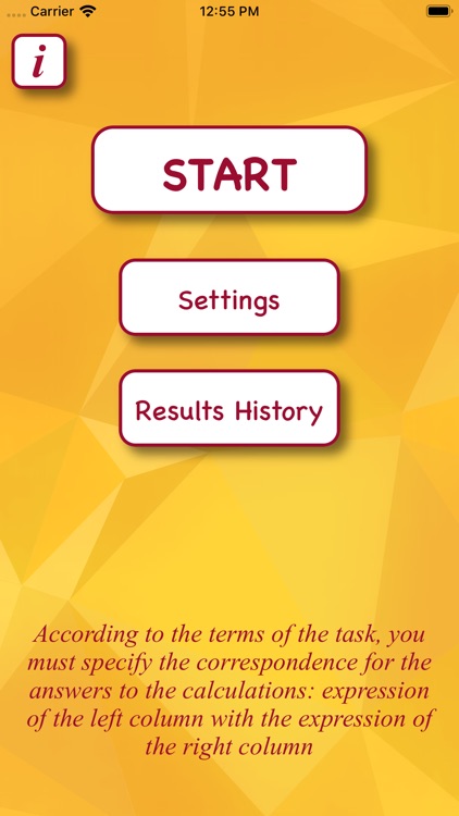 Mathematical knowledge testing