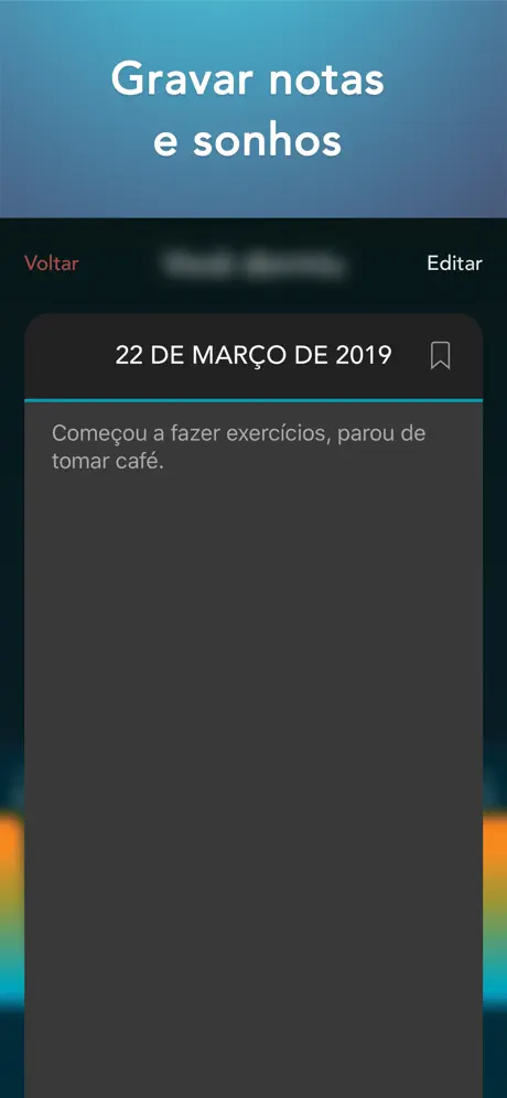 Despertador Ciência do Sono