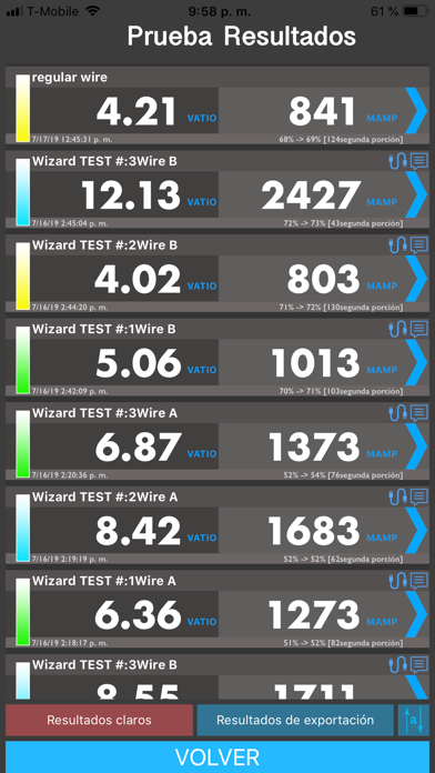 Ampere: información de bateria screenshot 4
