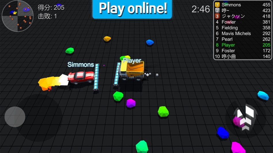 #1. Crash vs Drift race.io (iOS) 由: jian tang