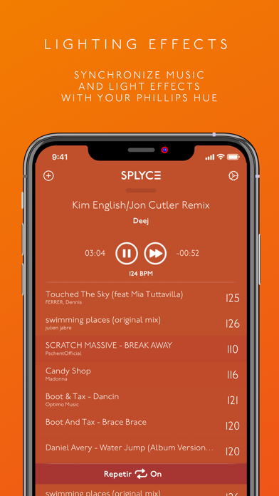 Splyce - fancy music player with audio & visual magical powers screenshot 5